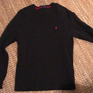 Polo crewneck long sleeve shirt